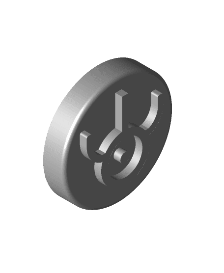 POKEMON UNOWN NON-MMU FRIDGE MAGNET “W” 3d model