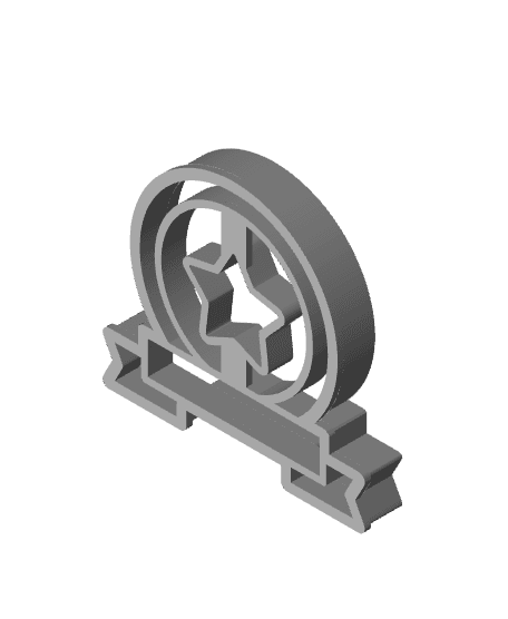 Star Cookie Cutter, Biscuit Cutter 3d model