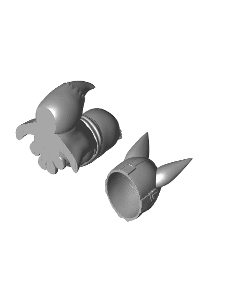 StarWars Eevee (Easy Print No Supports) 3d model