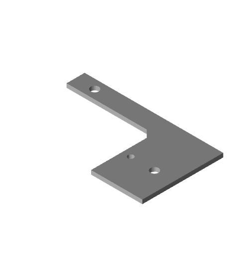 Rat Rig V-Core 3.1 C14 plug bracket 3d model