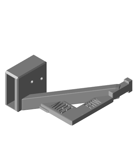 FHW: Webcam t slot mount 3d model