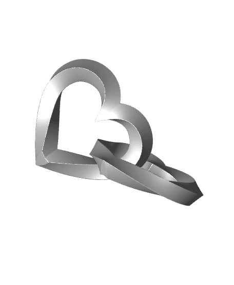Twisted Hearts 3d model