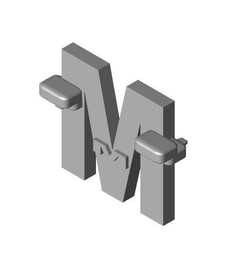 Letter M Alphabet Lore - 3D Animation