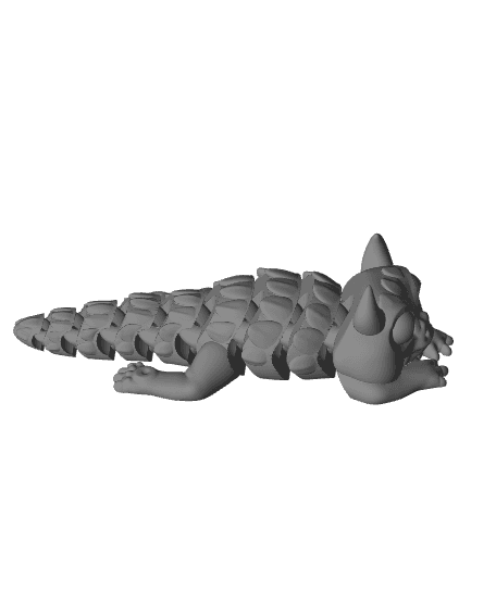 Articulated Magic Dragon 3d model