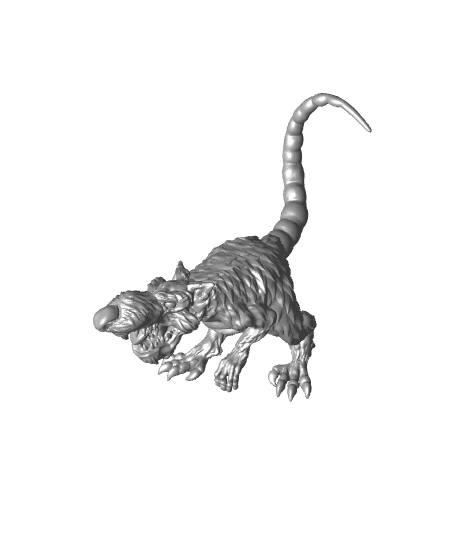 Giant rats 3d model