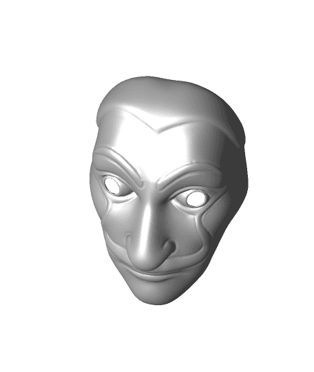 Money heist mask.stl 3d model