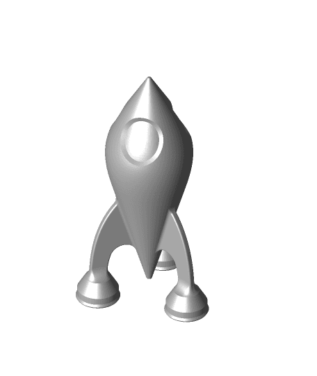 Set Oliver Rocket 3d model