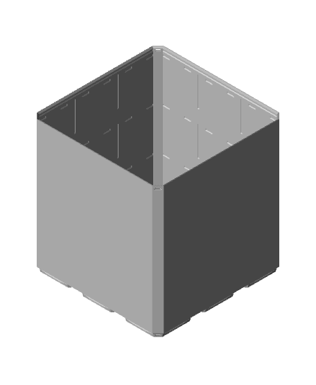 3x3x3 - Universal Multigrid Bin Extension 3d model
