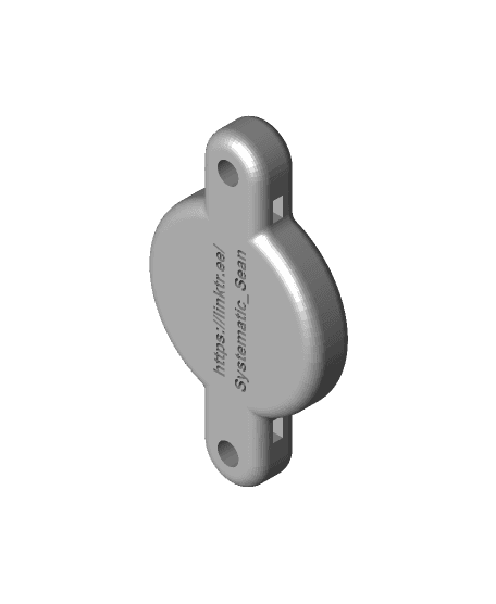The Track - AirTag Bicycle Mount 3d model