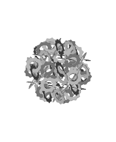 HOLDEN DODECAHEDRAL POLYLINK 1 3d model