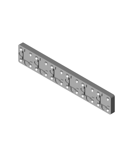 Weighted Baseplate 1x6.stl 3d model