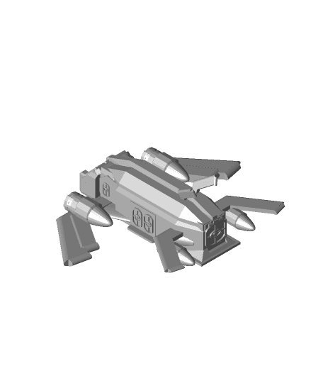 FHW: Dairr civilian (transport concept) (BoD) 3d model