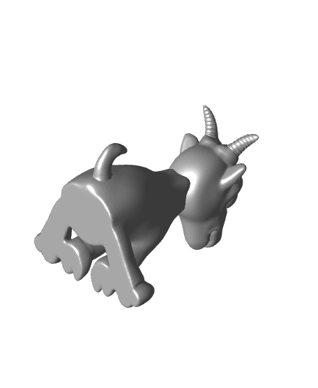 Goat (No Supports) 3d model