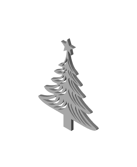 Christmas tree decoration 3d model
