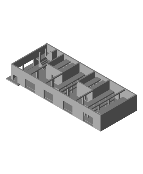 Warehouse 02 3d model