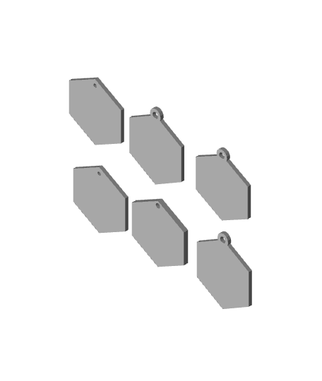Base de diseño para llaveros comunes 3d model