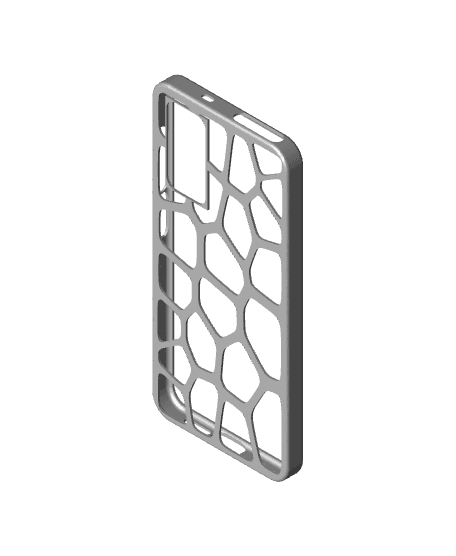 Voronoi Phone Case, Xiaomi Redmi Note 11 3d model