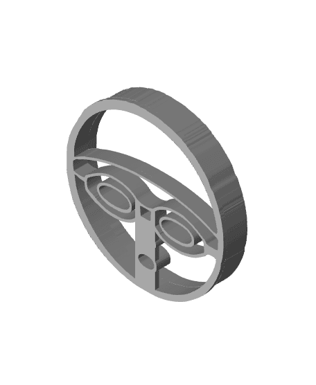 Swimmer Cookie Cutter, Biscuit Cutter 3d model