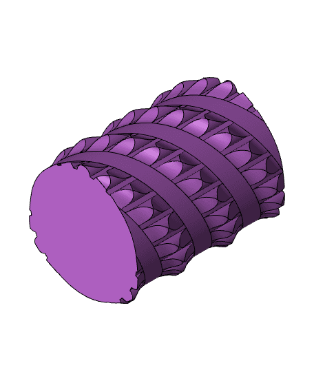 Vanishing Spiral Pen Cup 3d model