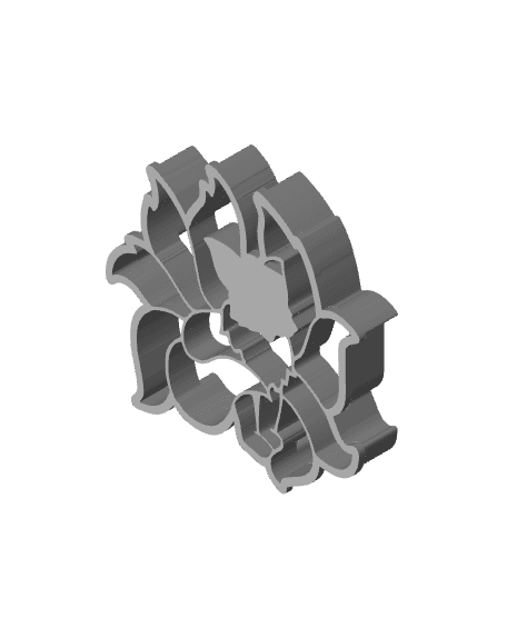 Fox Cookie Cutter, Biscuit Cutter 3d model