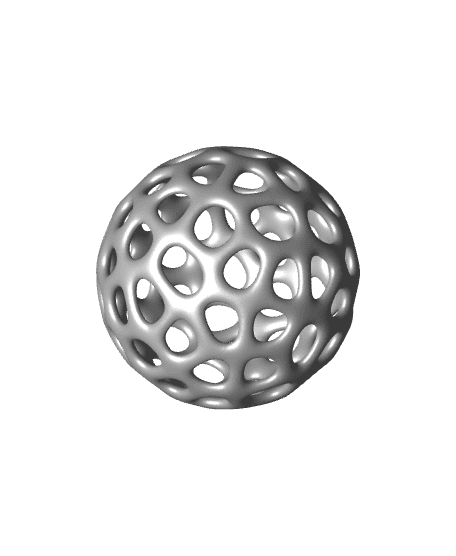 Voronoi Sphere (Ball) 3d model