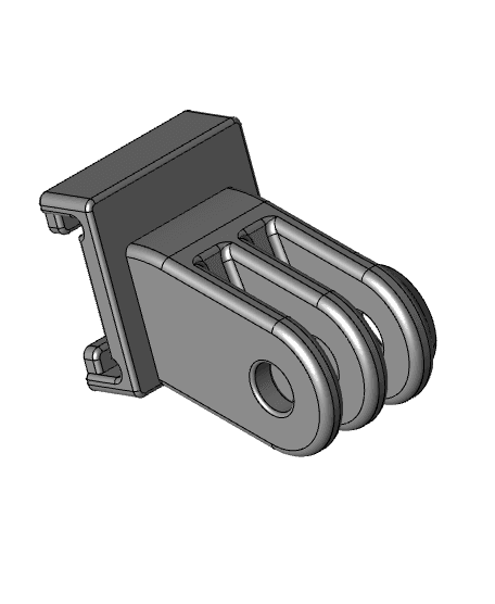 Bontrager Ion to Gopro Mount.step 3d model