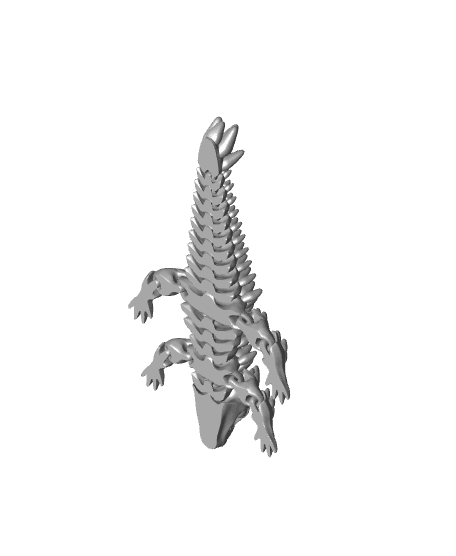 Small Baby Dragon - Articulated Dragon 3d model