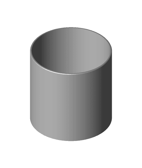 Tumbler cup wik lid 3d model