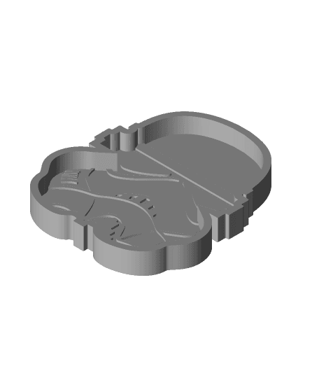 Storm Trooper Coin Dump Tray 3d model