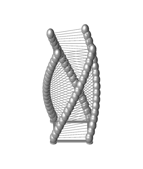 Spiral Ornament 3d model
