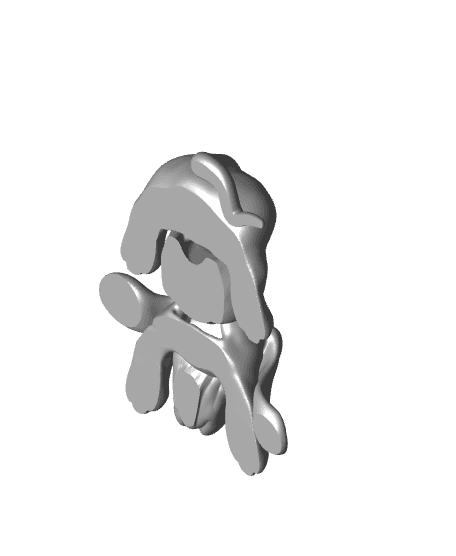 Flexi Basset Hound (No Supports) 3d model