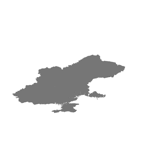 Ukraine topo map 🇺🇦 3d model