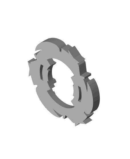 BEYBLADE FORTRESSBORG | COMPLETE | CCG SERIES 3d model