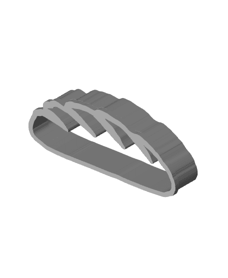 Bread Cookie Cutter, Biscuit Cutter 3d model