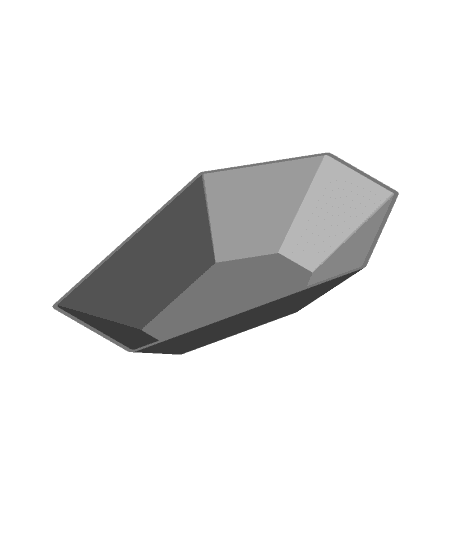 Coffin Candy Bowl 3d model