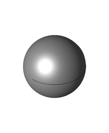 Simple Eyeball 3d model