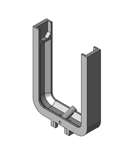 Spool Holder for 2020 aluminium extrusion 3d model
