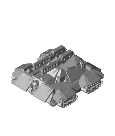 FHW: Laxiot Pepper Battle Tank prototype 3d model