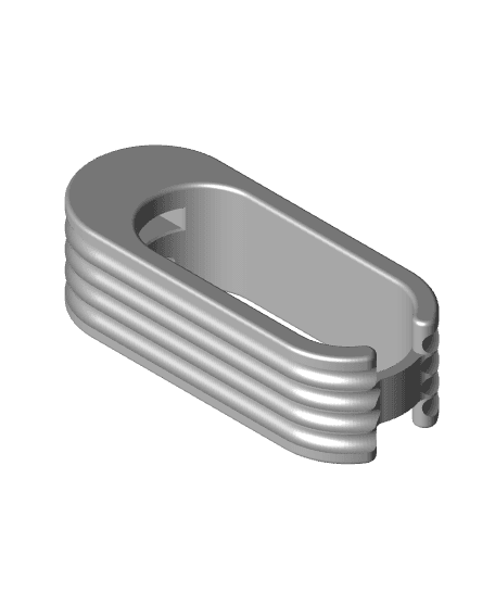 Cable Caddy - lightning, USBC and USB 3d model