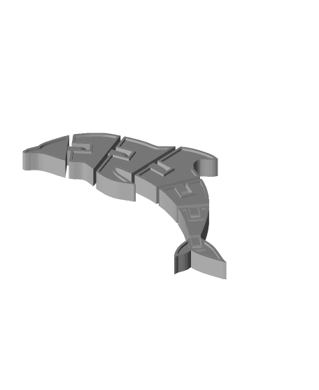 Flexi Dolphin 3d model