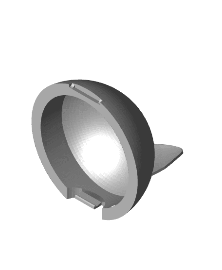 SprigBall Sprigatito Themed Opening Pokeball - Fan Art 3d model