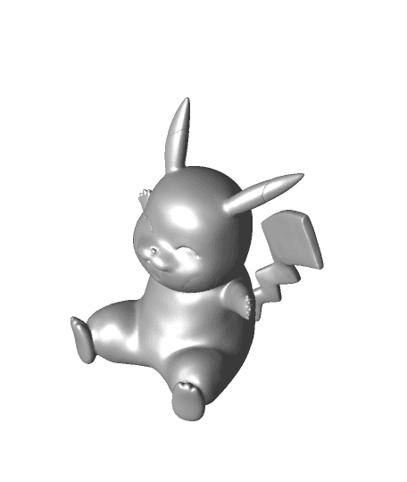 pikachu2 3d model