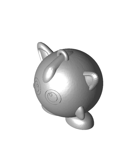 JigglyPuff Decoration 3d model