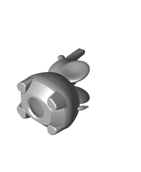 ELEPHANT PIGGY BANK - NO PAINTING REQUIRED 3d model