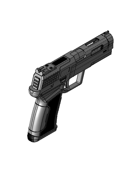 JP Defence 9mm Concept 3d model