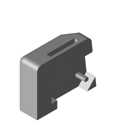 Toaster Drive Holder(2 slots) 3d model