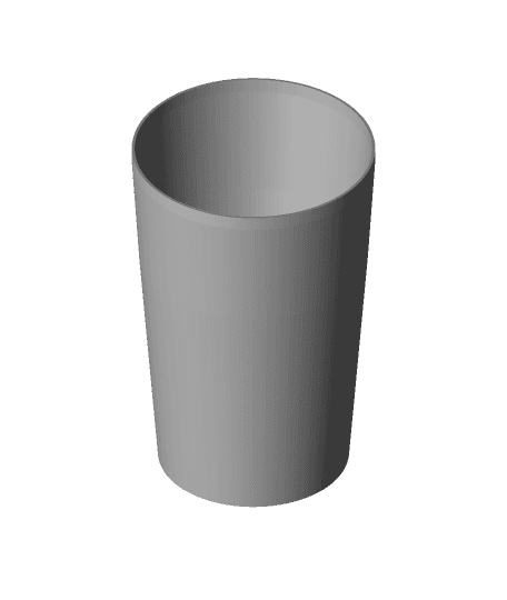 Cupholder Trashcan 3d model