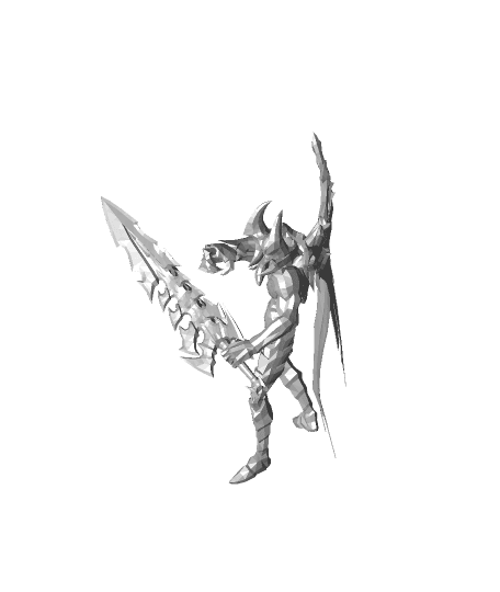 Aatrox, the Darkin Blade  League of Legends 3d model