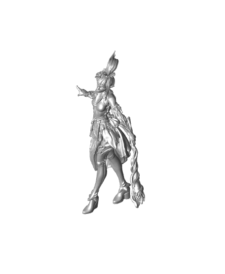 Spring Eladrin - Faywild Vs Shadowfell 2 - PRESUPPORTED - Illustrated and Stats - 32mm scale			 3d model