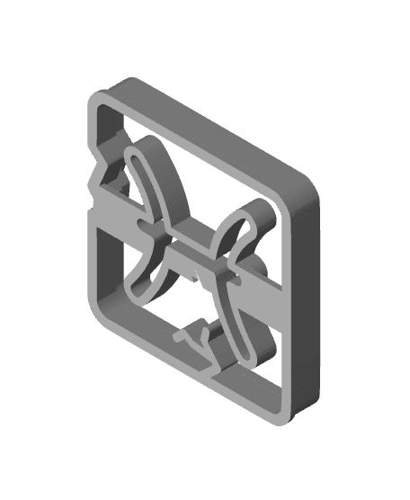 Astrology Cookie Cutter, Biscuit Cutter 3d model